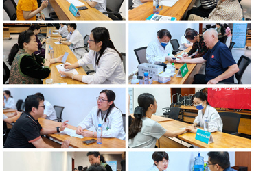 党建引领办实事 健康义诊暖人心——后勤基建处第三党支部联合多部门开展“呵护心脏 健康相伴”联合义诊主题党日活动